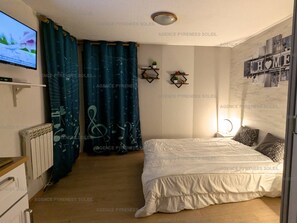 Room - Studio cabin lake view - 4 guests (Les Angles)