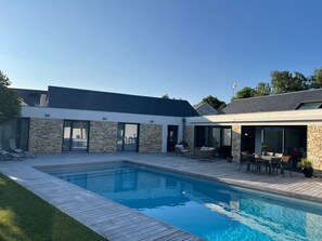 Pool - Calm room, terrace and pool - 2 guests (SUCE-SUR-ERDRE)