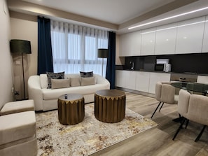 Living area - Modern apartment in the heart of Valencia - 4 guests (Valencia)