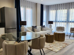 Living area - Modern apartment near the center - 6 guests (Valencia)