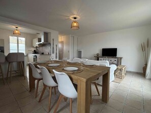Dining - Spacious house near the port - 6 guests (Saint-Pierre-d'Oléron-La Cotinière)