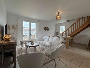 Living area - Spacious house near the port - 6 guests (Saint-Pierre-d'Oléron-La Cotinière)