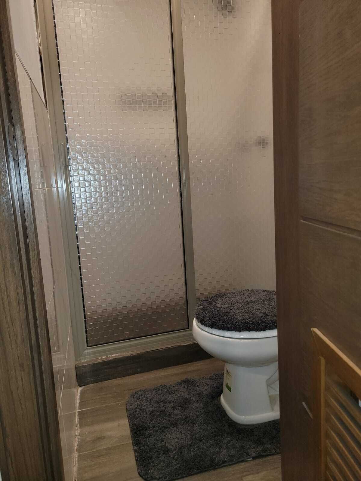 Towels, soap, toilet paper