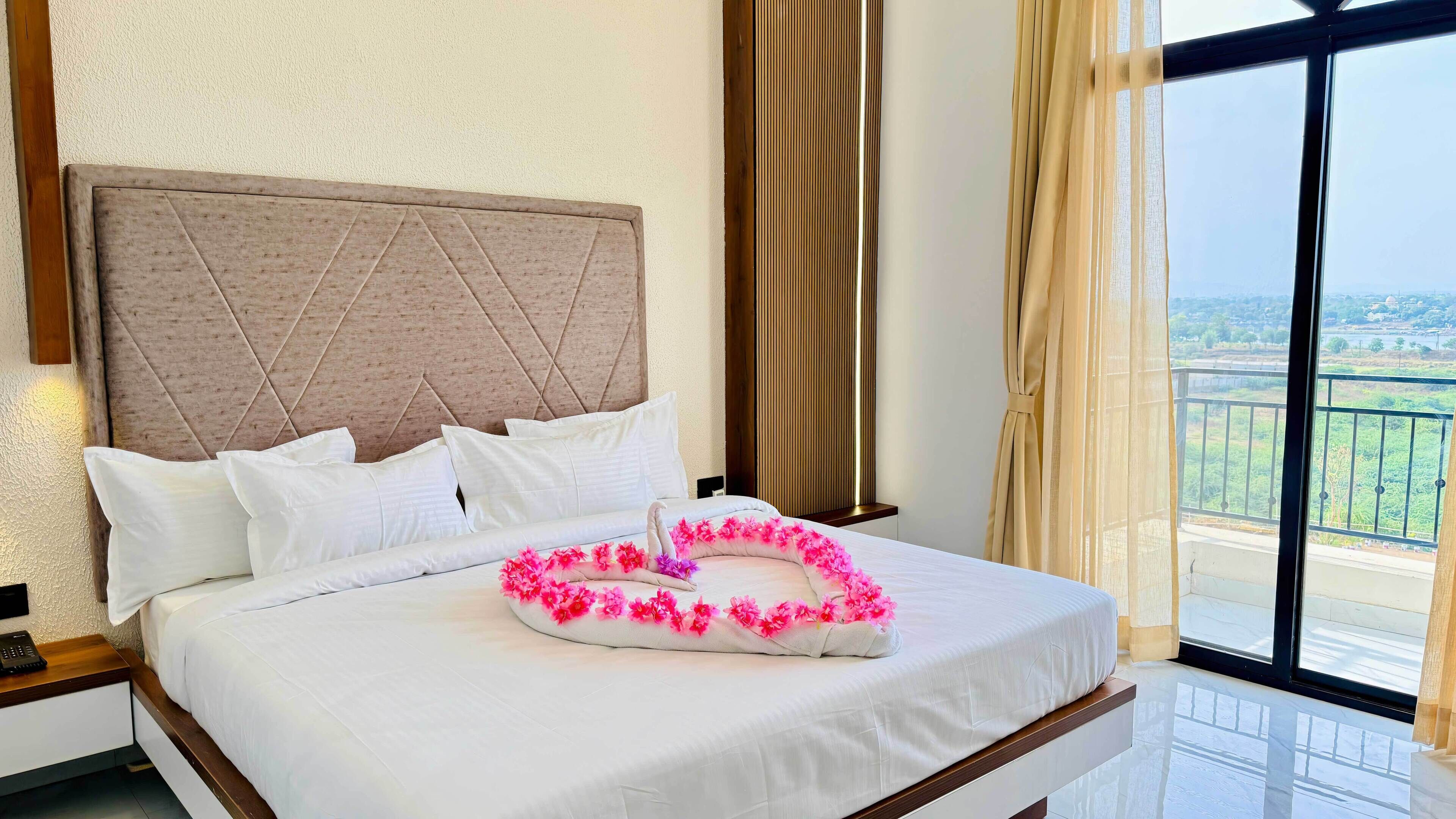 Habitació Deluxe, balcó, vistes al riu