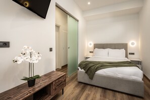 1 Schlafzimmer, Bügeleisen/Bügelbrett, kostenloses WLAN, Bettwäsche