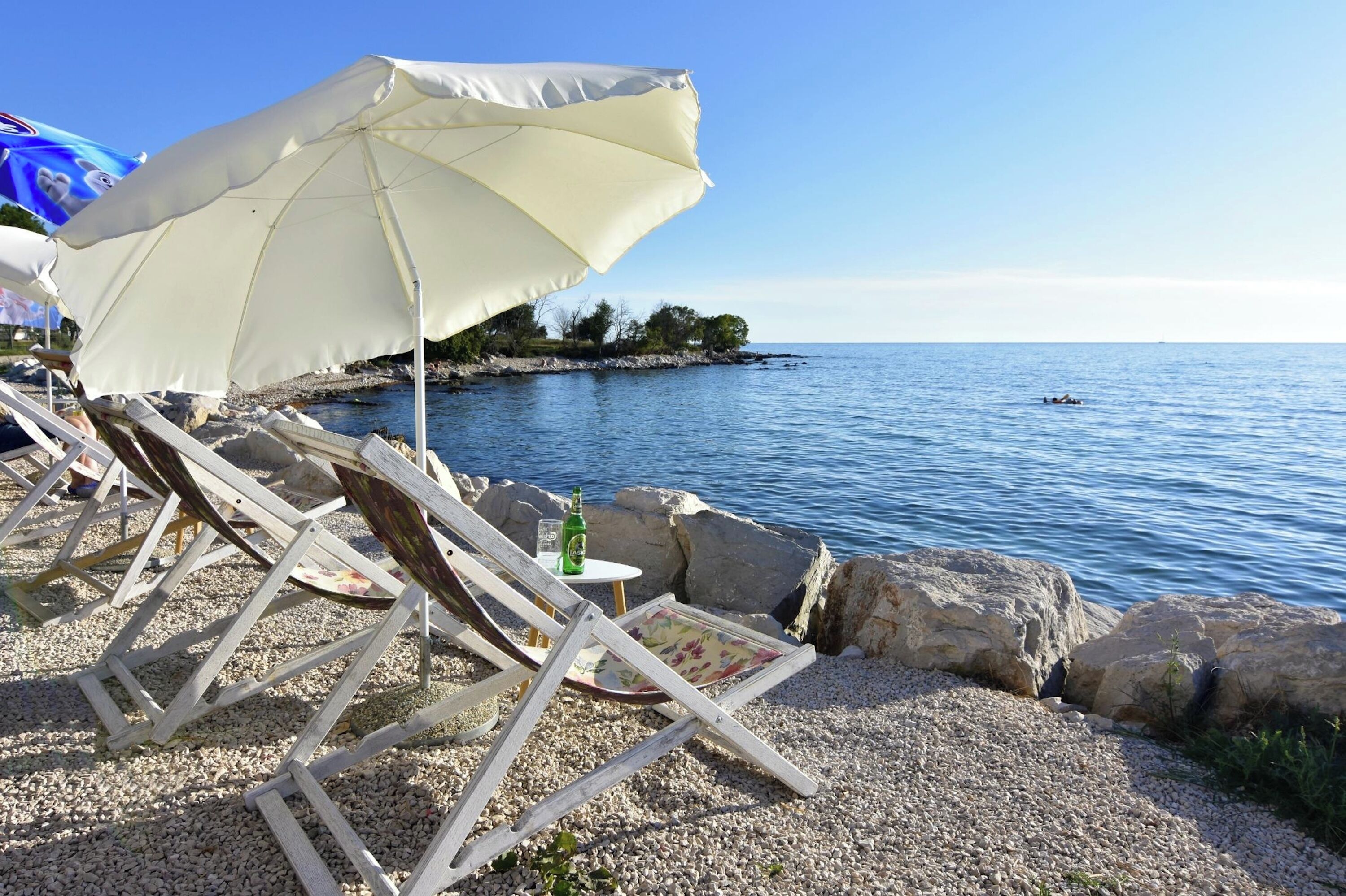 Appartamento, 2 camere da letto, patio, vista giardino | Spiaggia