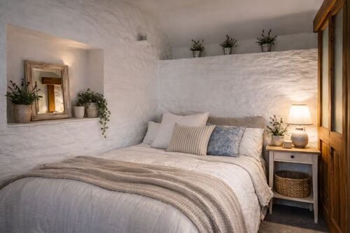 Cottage Above the Beach, on the SW Coast Path, nr Tintagel Castle, Pet Friendly