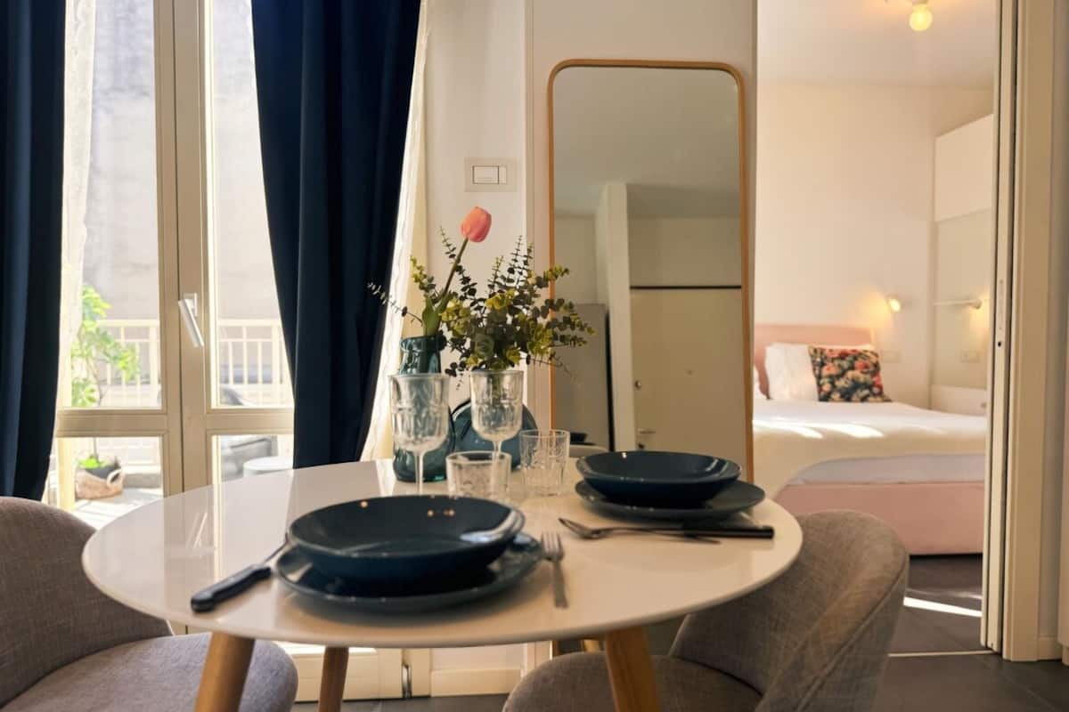 华丽顶层房, 庭院景观