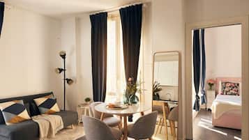 Deluxe penthouse, uitzicht op binnenplaats