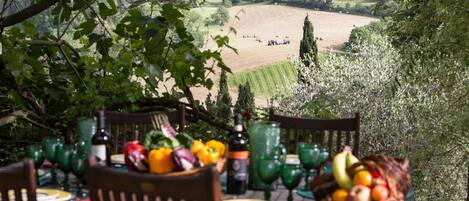 Restauration en plein air