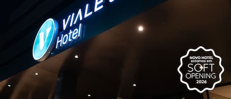 Front of property - evening/night