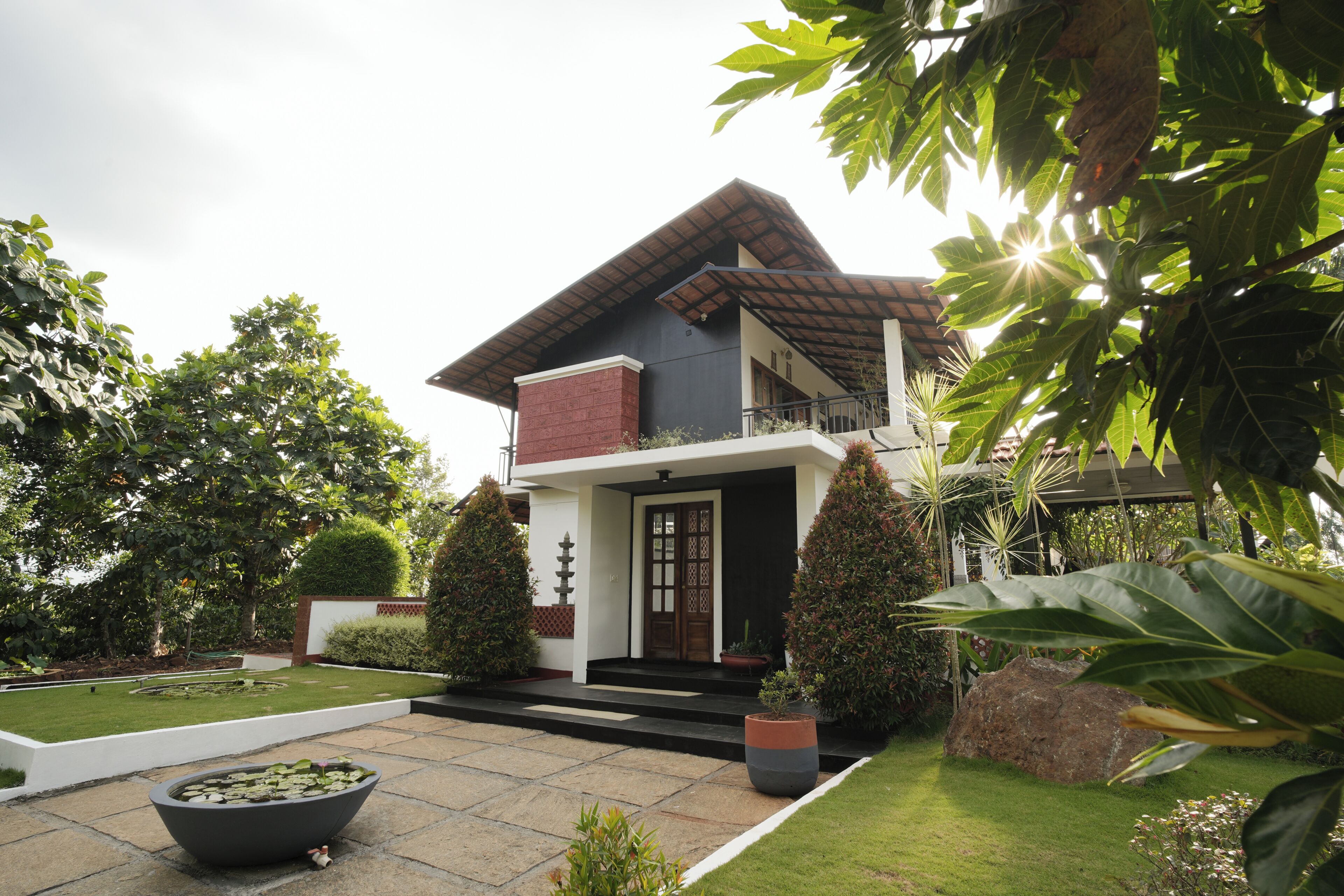 Fachada da propriedade