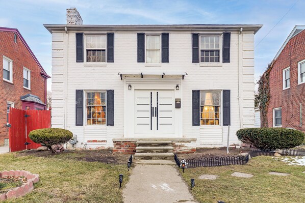 Façade de l’hébergement 