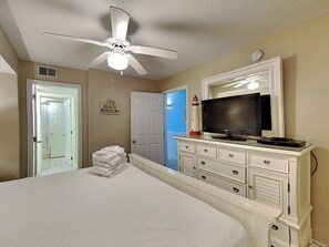 1 bedroom, iron/ironing board, WiFi, bed sheets - Gulf Dunes #206 East | Resort Amenities + Walkable to Dining/Activities (Fort Walton Beach)