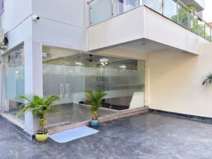 Entrada de la propiedad