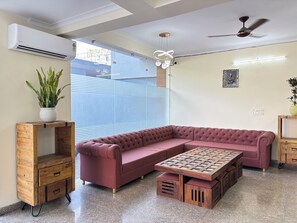 Sala de estar en el lobby