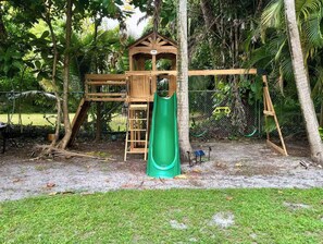Children’s area - Miami Private Tropical Oasis (North Miami Beach)