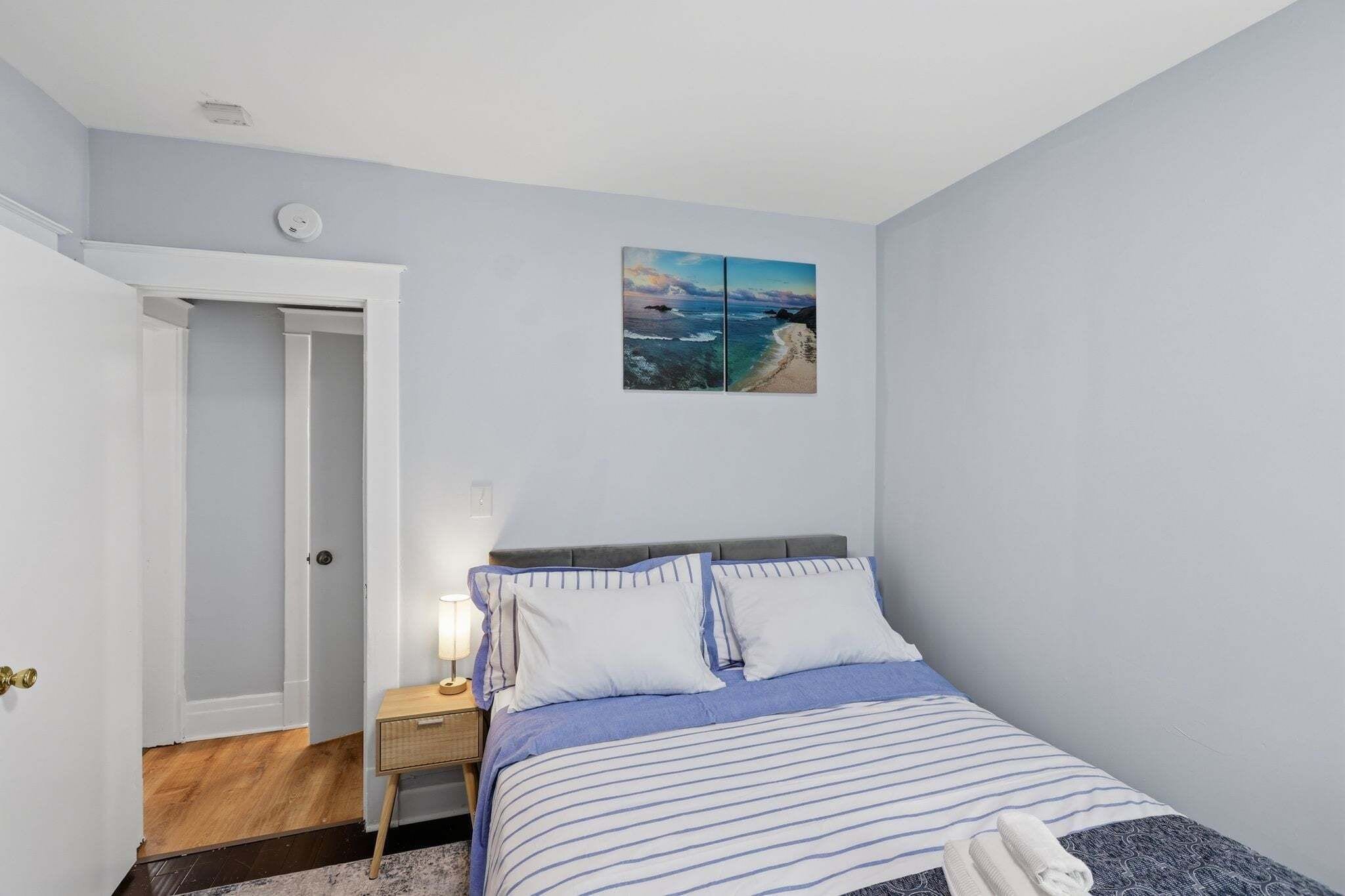 Duplex - 2 sovrum | 2 sovrum, arbetsyta för laptop, strykjärn/strykbräda och gratis wi-fi