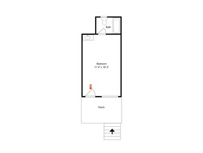 Floor plan - Wild Horses Cabinette: Studio + Mountain Views! (Alto)