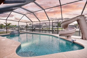 Piscine chauffée