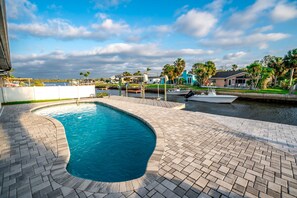 Pool - Canal Front Getaway | Pool, Dock, Game Room + Screened Porch (Port Richey)