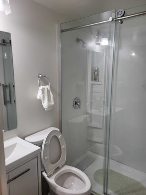 Bathroom - Comfy 2 bedroom basement & bathroom, close to a lot of stores & family friendly! (Winnipeg)