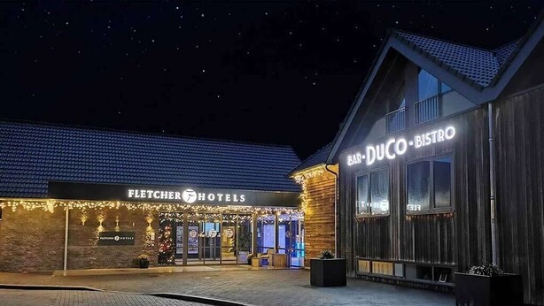 Fletcher Hotels with a bar and bistro, a brick facade, and a wooden exterior. - Warm Stay Near Boxtel Train Viewing Spot + Nature Access (Uden)
