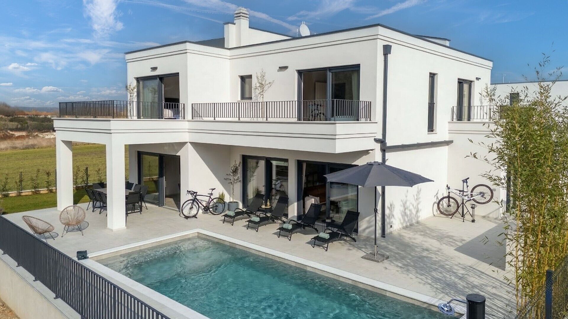 Piscine chauffée