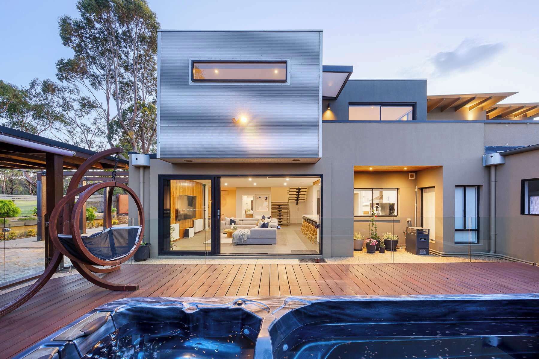 Bain à remous extérieur