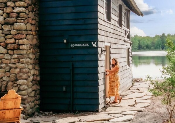 Cottage Deluxe, patio, vue lac