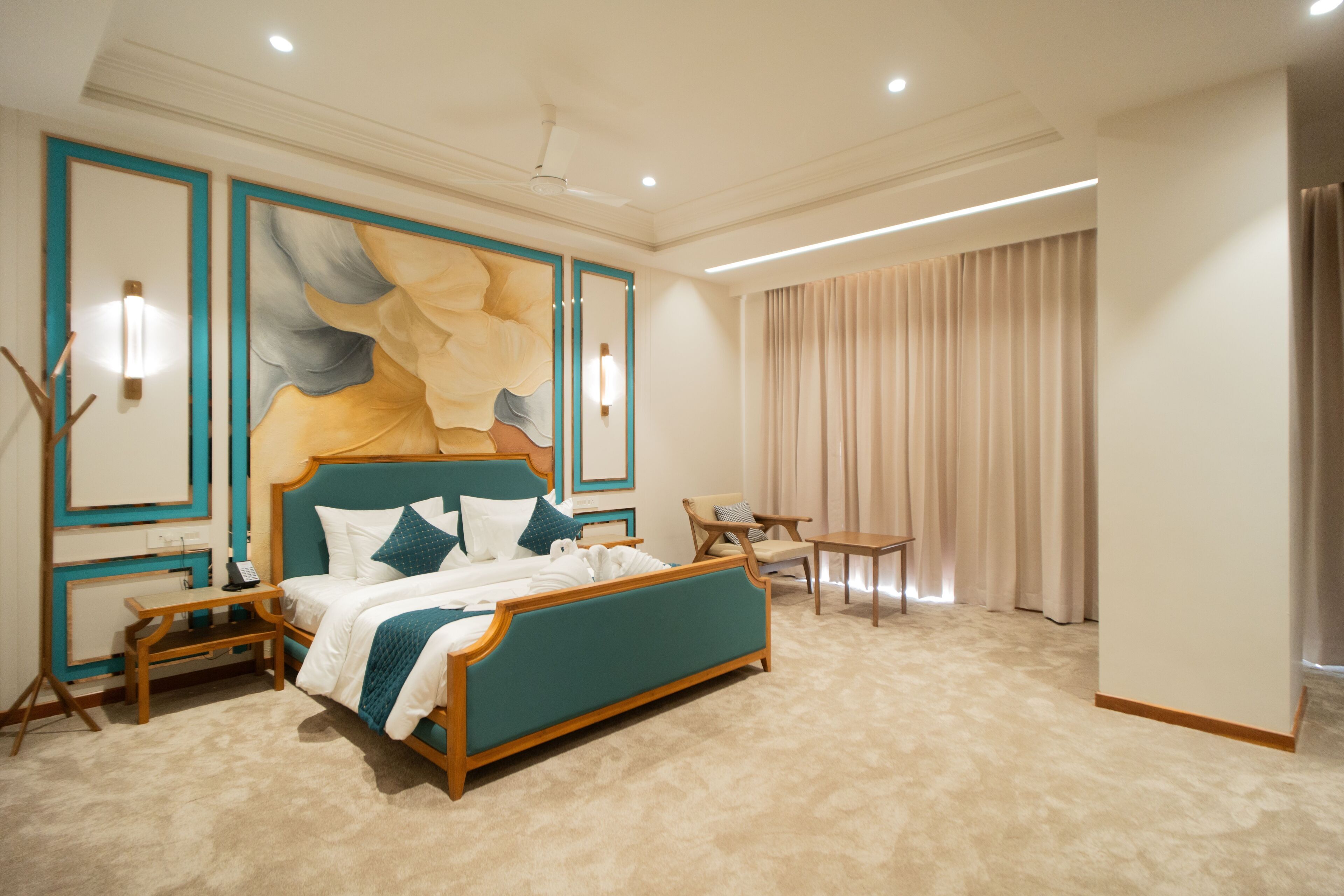 Premium Suite, Garden View | In-room safe, laptop workspace, iron/ironing board, free WiFi