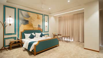 Premium Suite, Garden View | In-room safe, laptop workspace, iron/ironing board, free WiFi