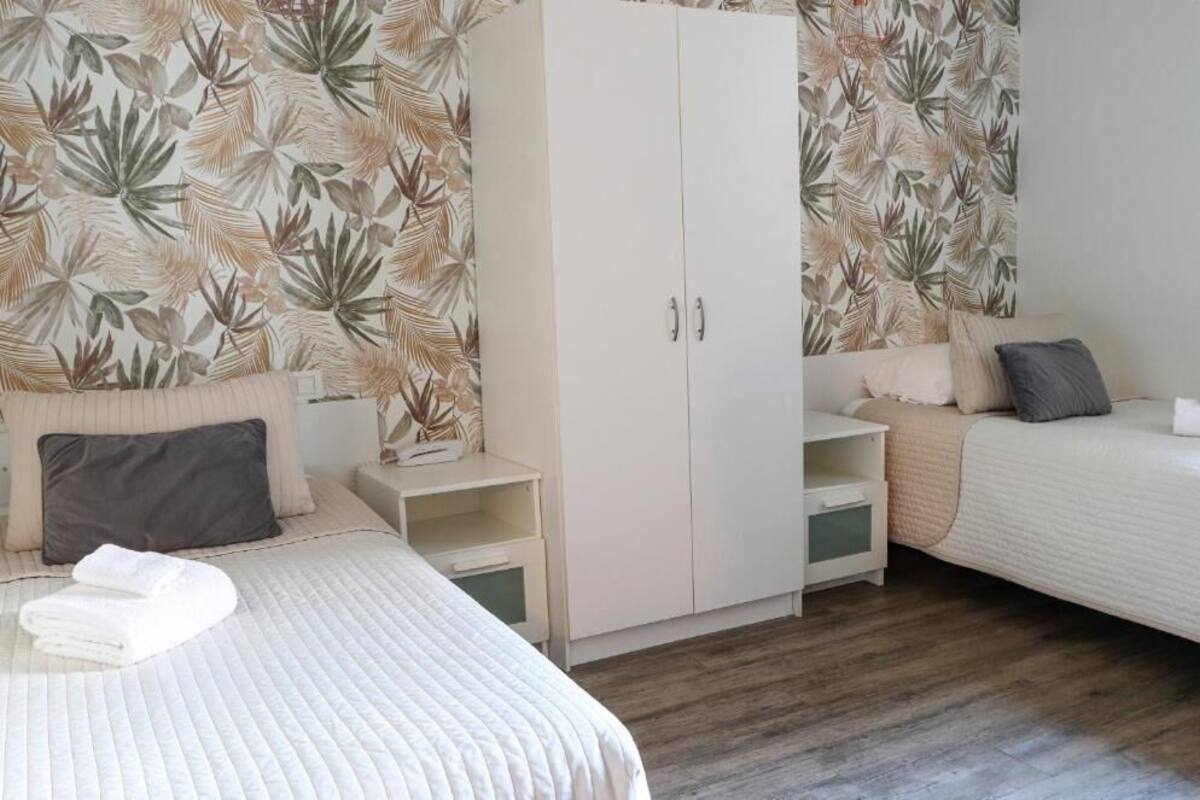 Phòng đôi tiện nghi đơn giản, 2 giường đơn