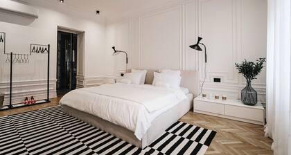 Designer apartment overlooking Freedom Square, Novi Sad