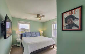 3 bedrooms, WiFi, bed sheets - Tide Dyed – A Colorful Coastal Escape (Topsail Beach)
