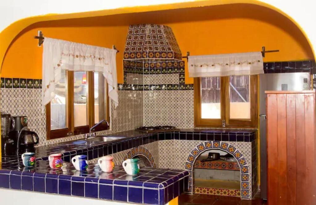 Casa básica, balcón, vistas al mar | Cocina privada