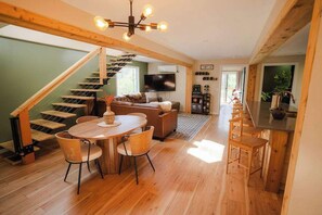 Dining - Unique Retreat on Creek with Hot Tub and Games (Creola)