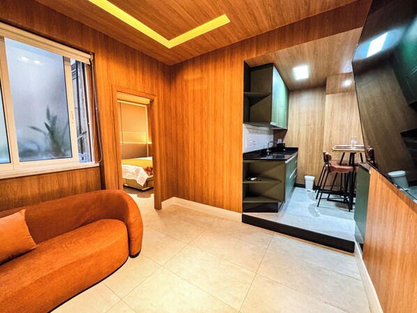 Living area - StayHome Ipanema Comfort 1min to Beach (Rio de Janeiro)