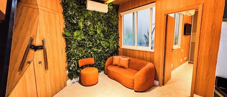 Design Apartment, Kitchen, Courtyard View | Living area