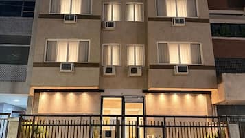 Voorkant van accommodatie