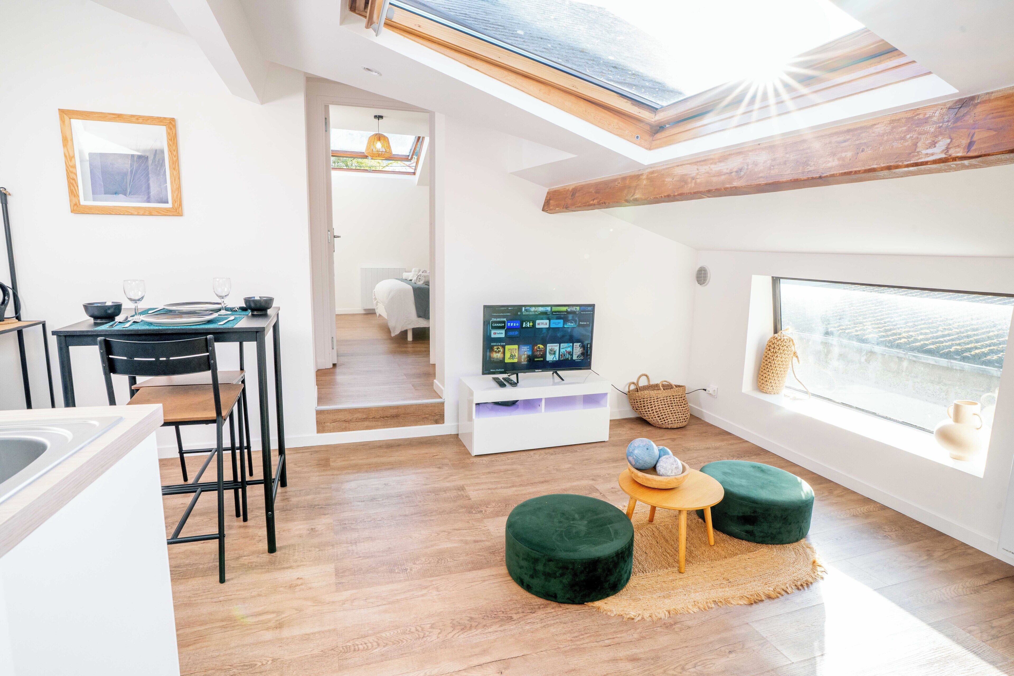1 bedroom, internet