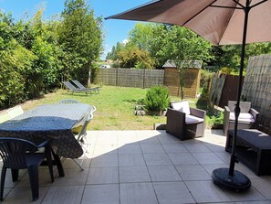 Outdoor dining - Bassin-style house with garden in La Teste (La Teste-de-Buch)