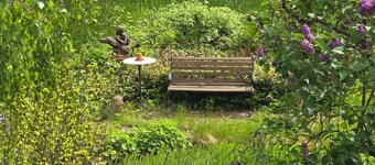 Vacation apartment with garden on the ground floor