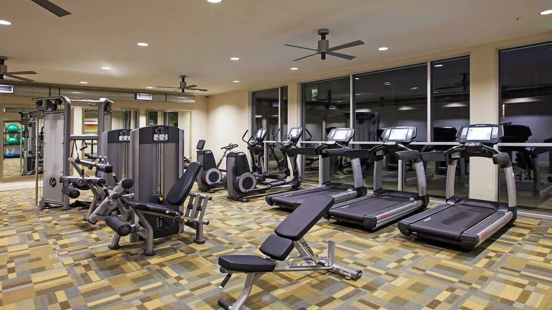 Fitnessbereich