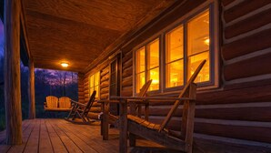 Terrace/patio - Stepping Back in Time Getaway: Hot Tub + Wifi (South Bloomingville)