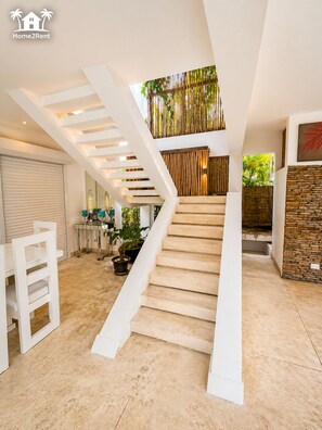 Interior - 4-bedroom villa 2 steps from beaches and restaurants (Las Terrenas)