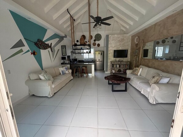 Living area - Vrbo Property (Las Terrenas)