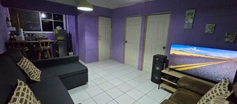 The best modern apartment in Santa Ana with private movie theater and fast internet