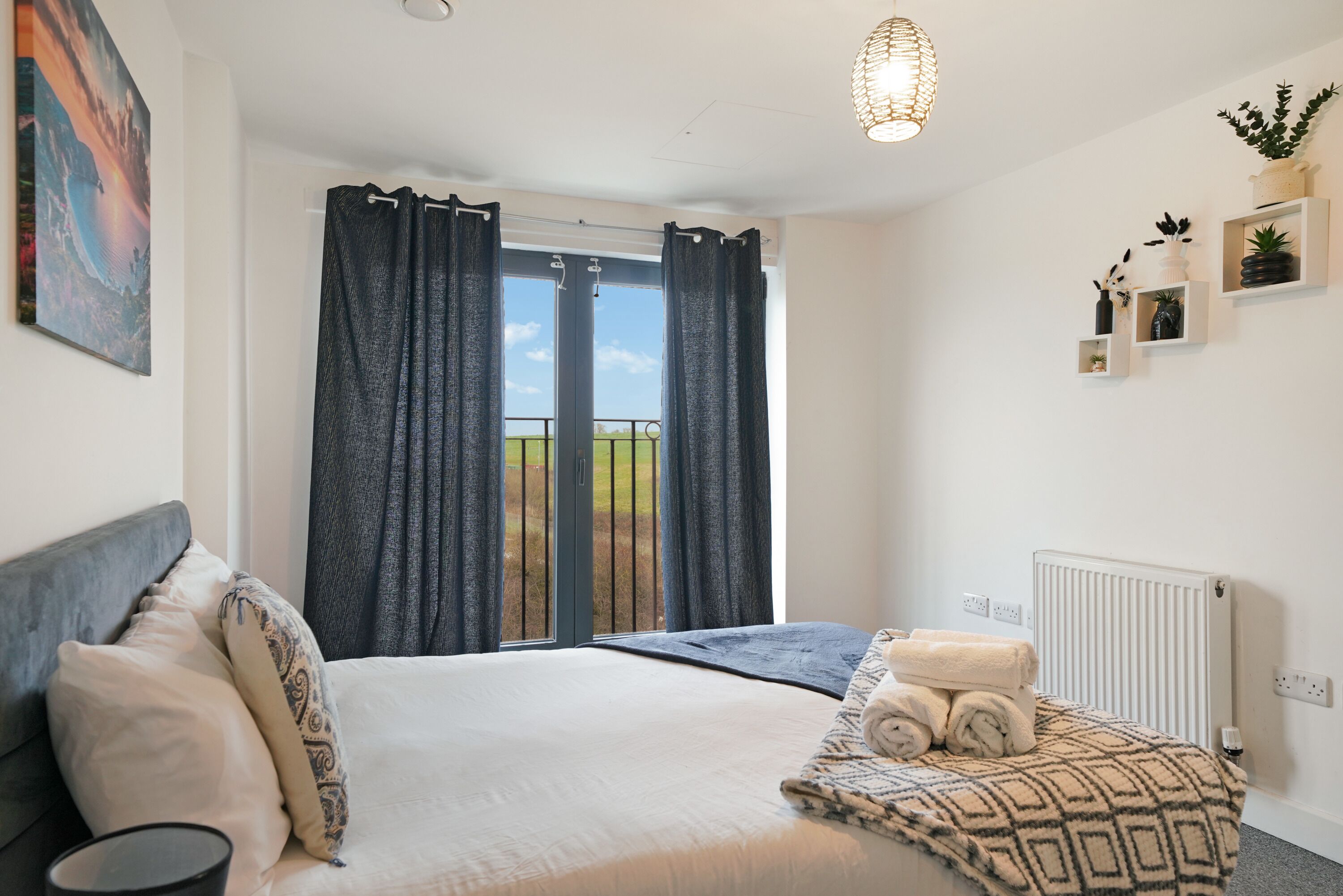 2 bedrooms, desk, iron/ironing board, free WiFi