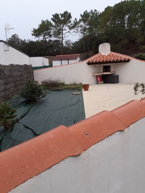Property grounds - To rent for family vacations, 400 m from the Parée du Jonc beach (Saint-Jean-de-Monts)